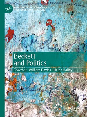 cover image of Beckett and Politics
